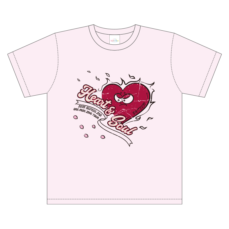 Tシャツ (ピンク)