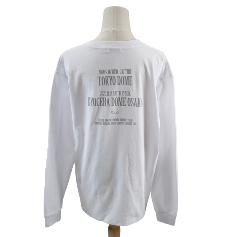 ロングスリーブTシャツ (WHITE)
