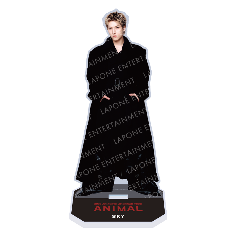 Acrylic stand [Black] (金城碧海) – LAPONE STORE