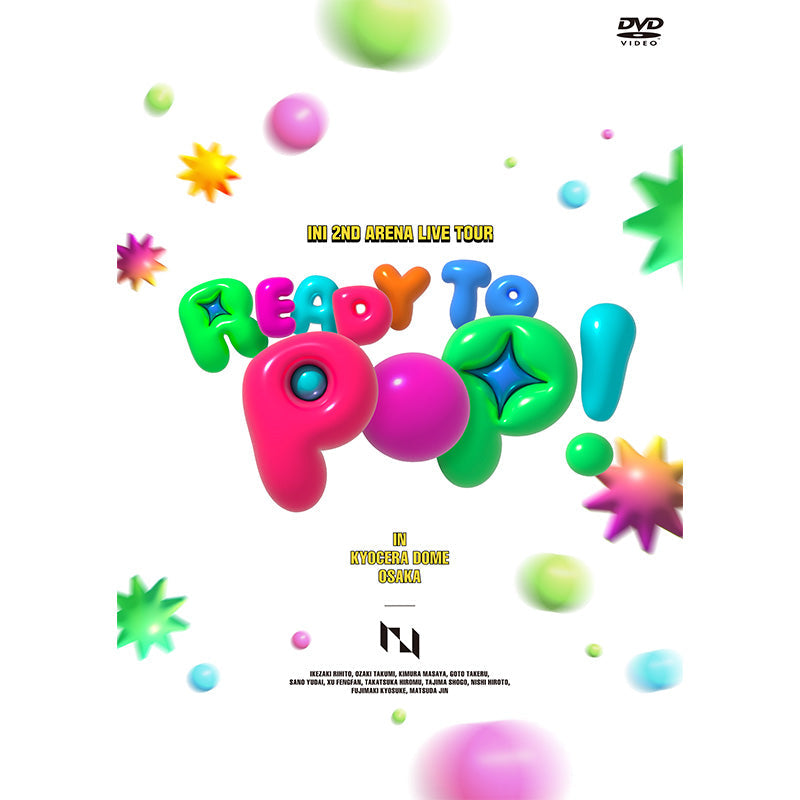 INI 2ND ARENA LIVE TOUR [READY TO POP!] IN KYOCERA DOME OSAKA【DVD・通常版】 –  LAPONE STORE