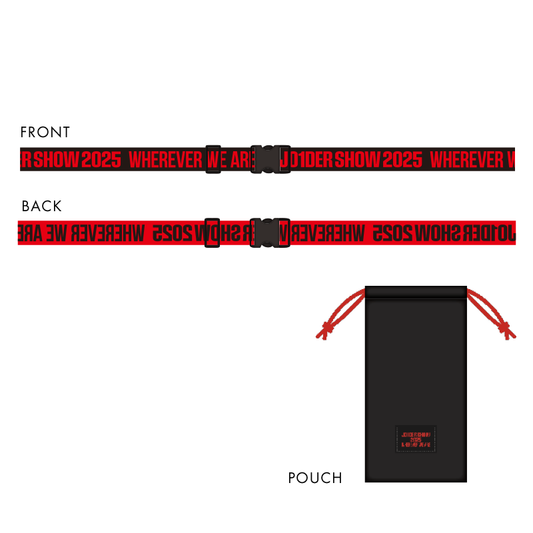 SUITCASE BELT / JO1 WORLD TOUR JO1DER SHOW 2025 'WHEREVER WE ARE'