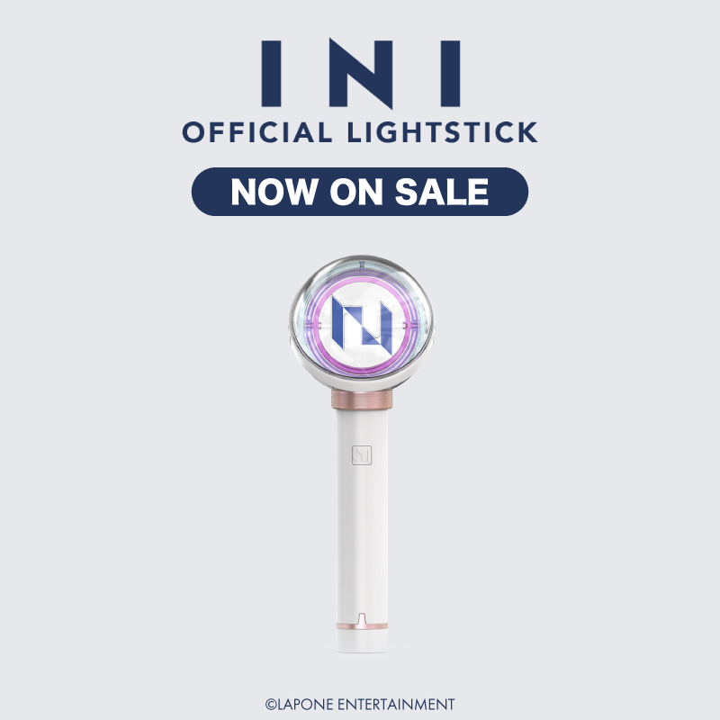 【INI】INI OFFICIAL LIGHT STICK 販売詳細について