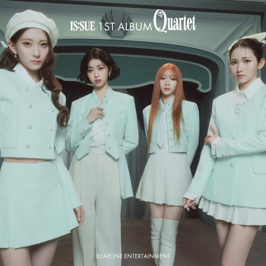 IS:SUE  1ST ALBUM『QUARTET』2026.05.20 RELEASE　※26.04.02更新：一次販売期間延長