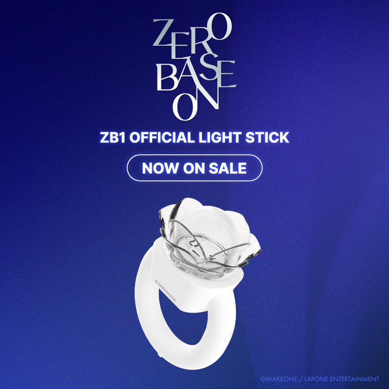 【ZEROBASEONE】ZEROBASEONE OFFICIAL LIGHT STICK[ストラップ付き]販売詳細について