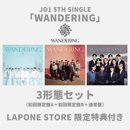 【JO1 'BEYOND THE NEW YEAR!'特典対象】WANDERING＜3形態セット＞