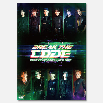 2022 INI 1ST ARENA LIVE TOUR [BREAK THE CODE]【DVD・初回限定盤】