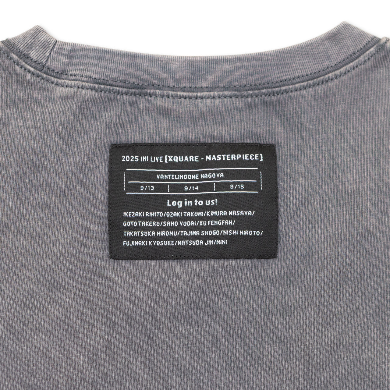 Tシャツ (SHORT) / 2025 INI LIVE [XQUARE - MASTERPIECE]