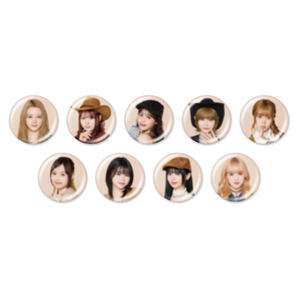 缶バッジ [ランダム/全18種] / 2025 ME:I 1ST ARENA LIVE TOUR "THIS IS ME:I"