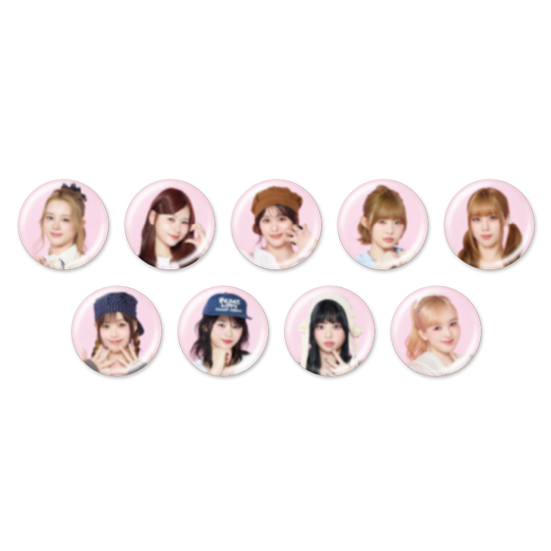 缶バッジ [ランダム/全18種] / 2025 ME:I 1ST ARENA LIVE TOUR "THIS IS ME:I"