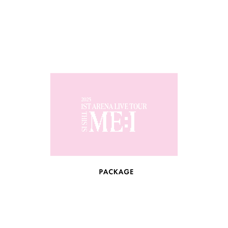 トレーディングカード [3枚セットランダム/全142種] / 2025 ME:I 1ST ARENA LIVE TOUR "THIS IS ME:I"