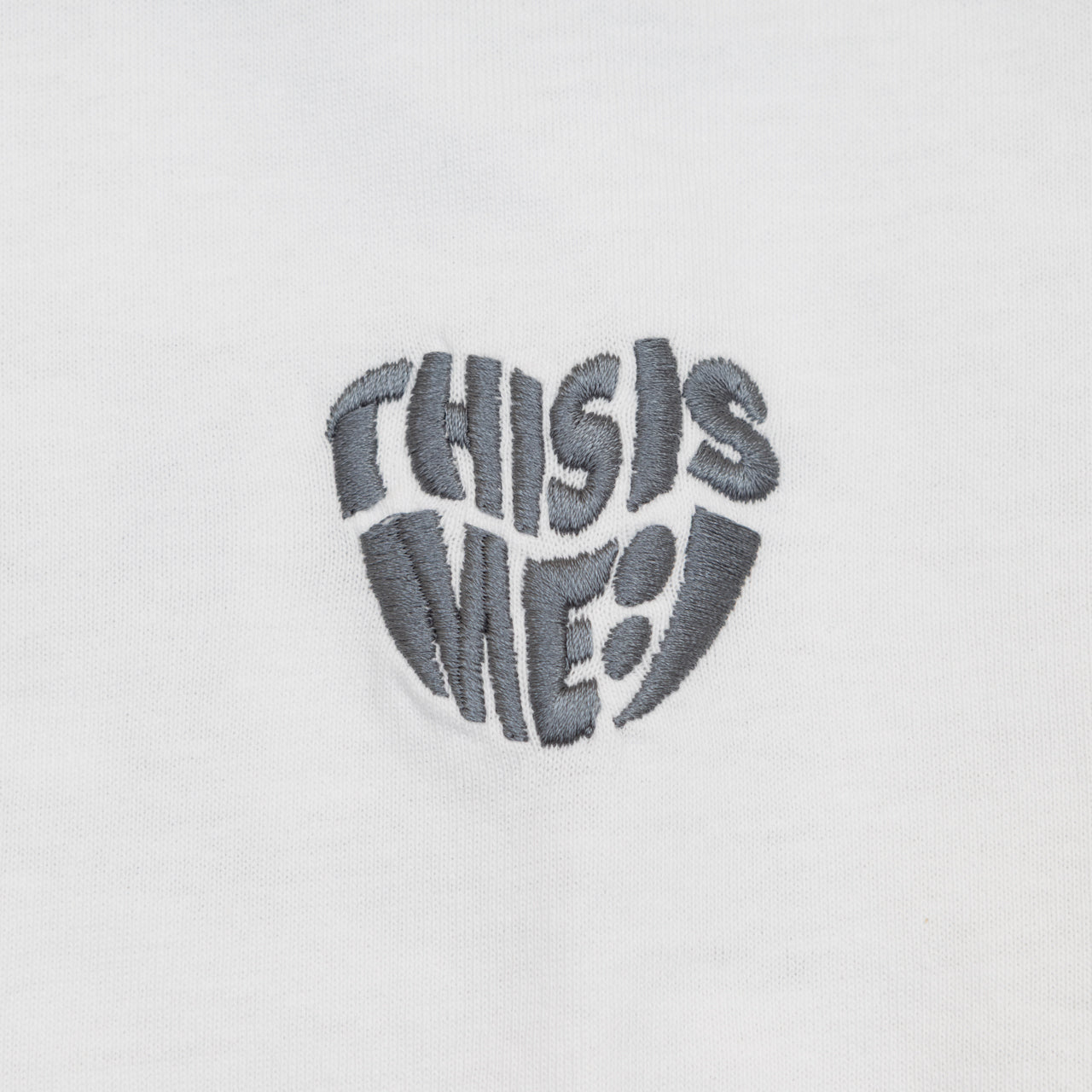 8LOOM ロゴワンポイントロング Tシャツ グレー フリーサイズ ロングT