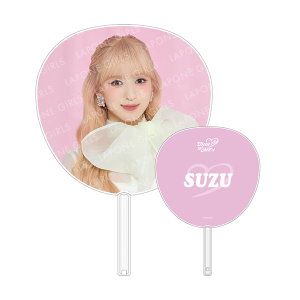 IZ*ONEまとめ売り　ペンライト・ファンクラブ限定マスコット・うちわなど BIGうちわ (SUZU) – LAPONE STORE