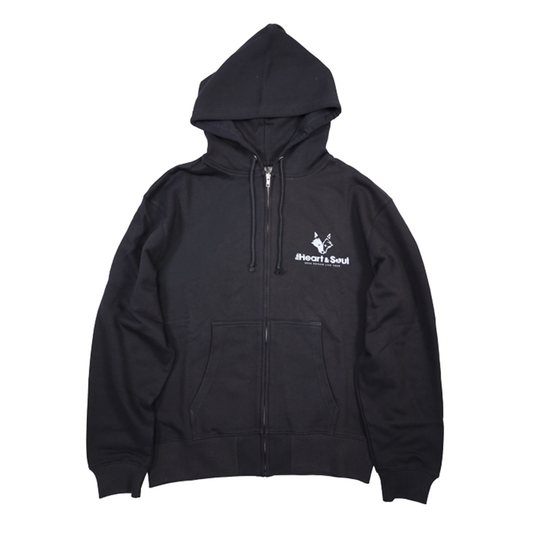 ジップアップフーディ