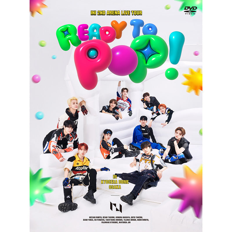 INI 2ND ARENA LIVE TOUR [SEDIA UNTUK POP!] DI KYOCERA DOME OSAKA [DVD/Edisi terhad pertama]