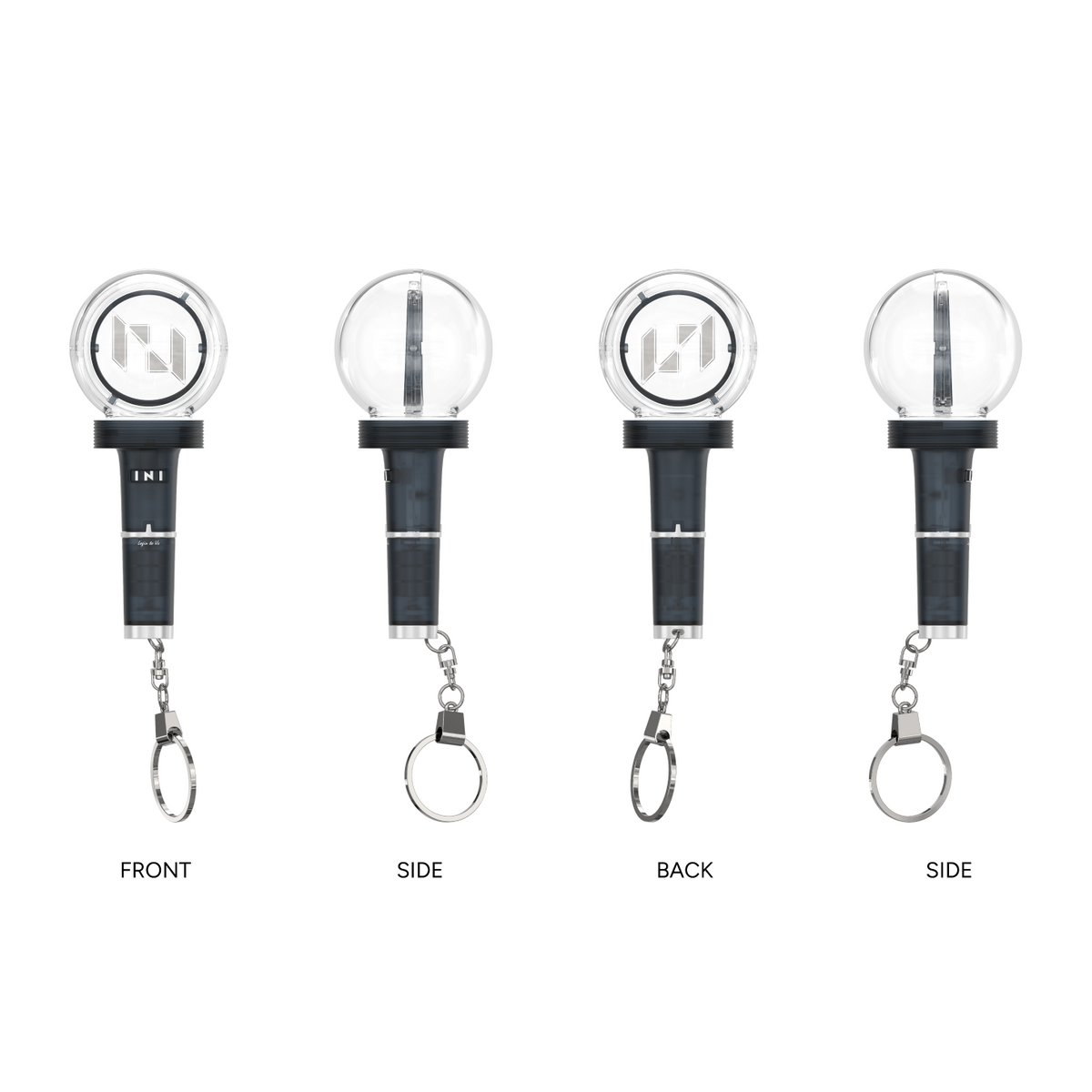 INI OFFICIAL LIGHT KEYRING Ver.2 NISHI HIROTO