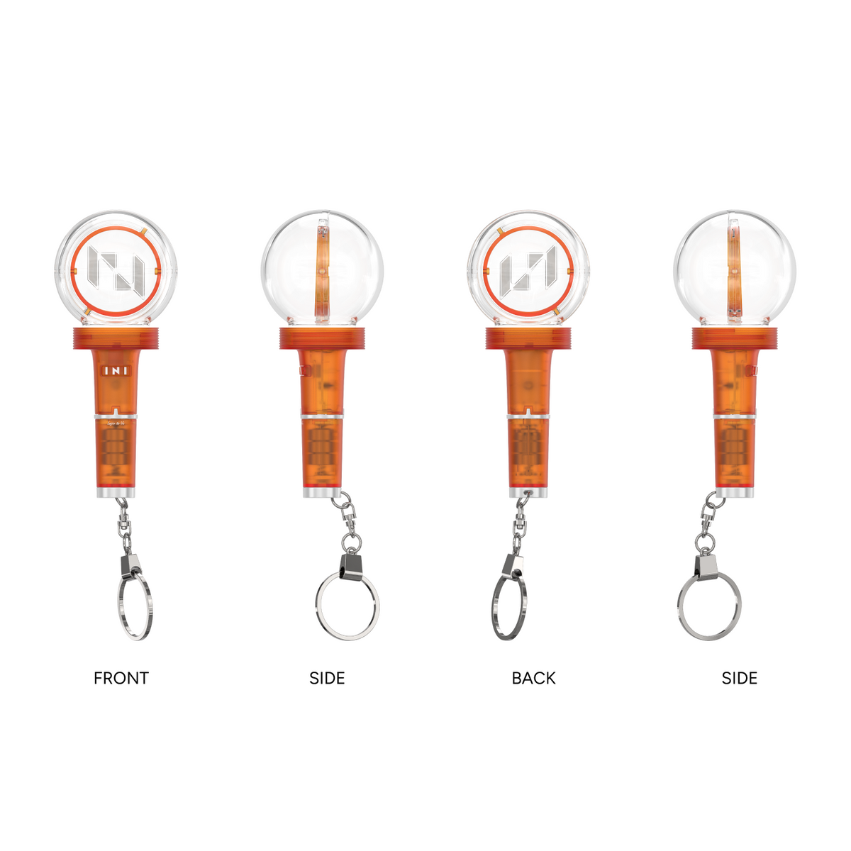 INI OFFICIAL LIGHT KEYRING Ver.2 OZAKI TAKUMI