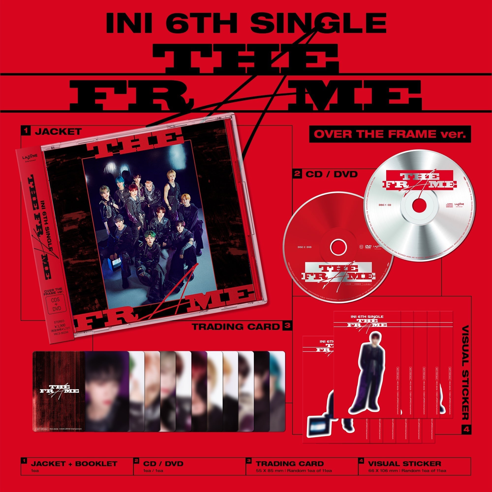 商品詳細ページ | INI OFFICIAL STORE | 『THE FRAME』【3形態