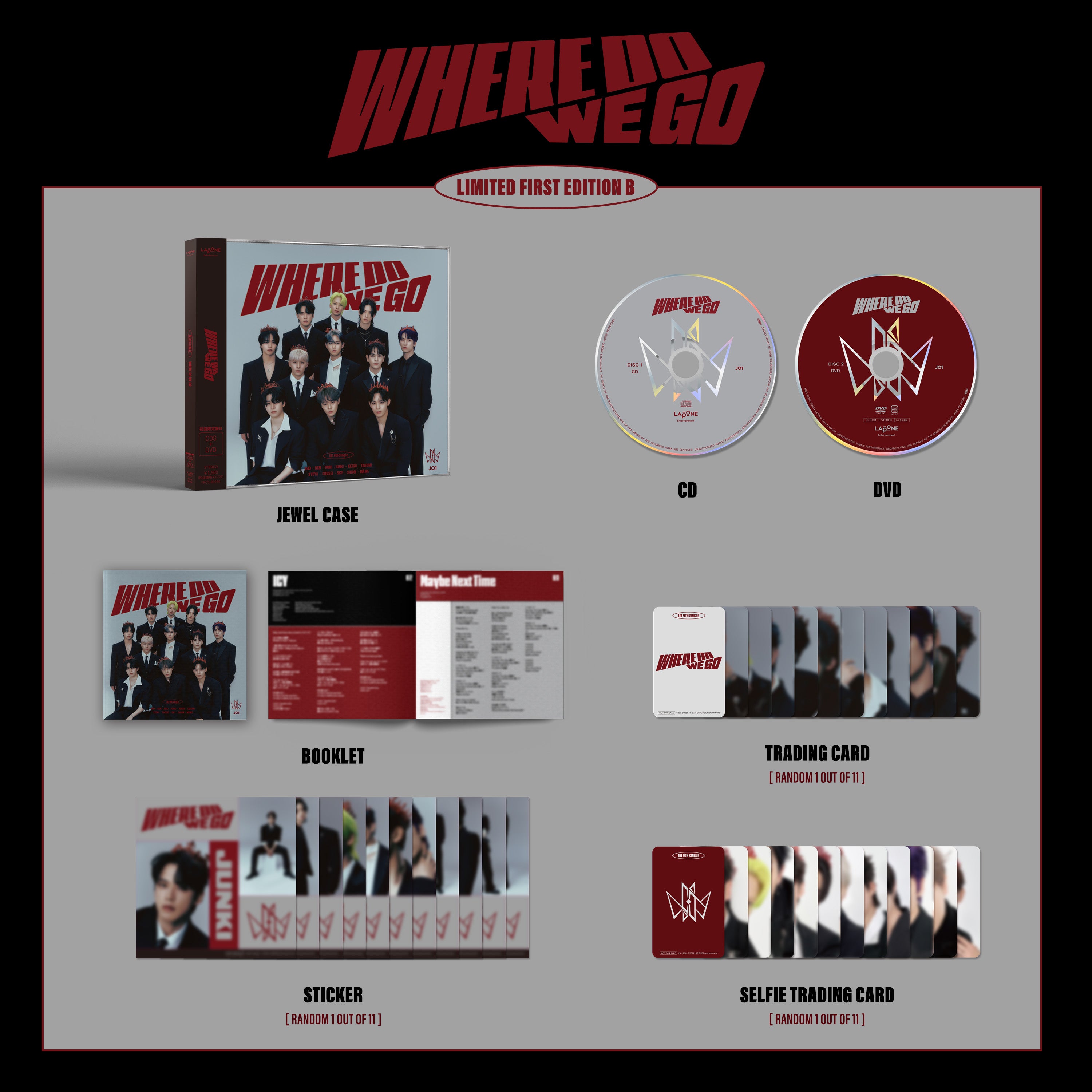 WHERE DO WE GO 3形態セット – LAPONE STORE