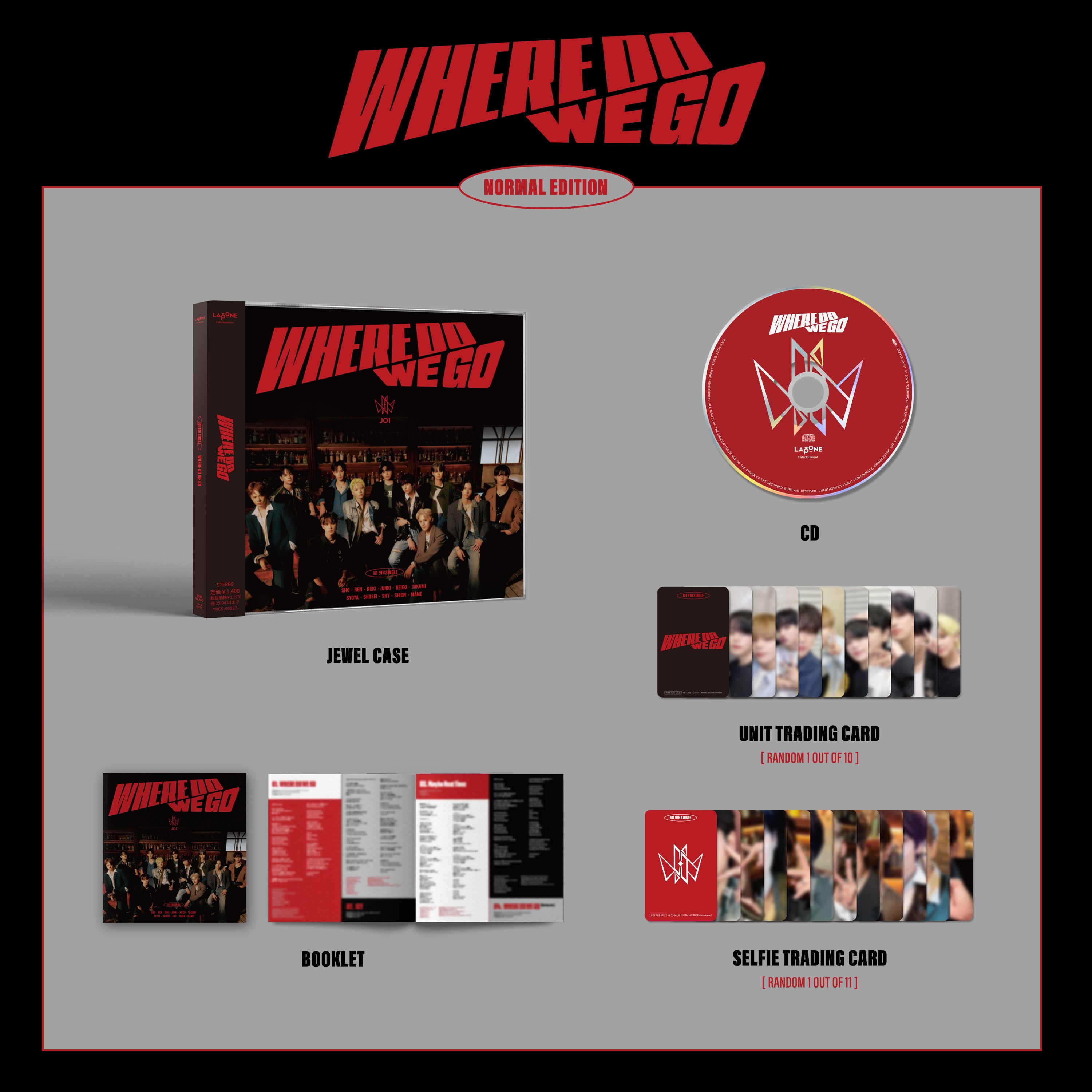 WHERE DO WE GO 3形態セット – LAPONE STORE