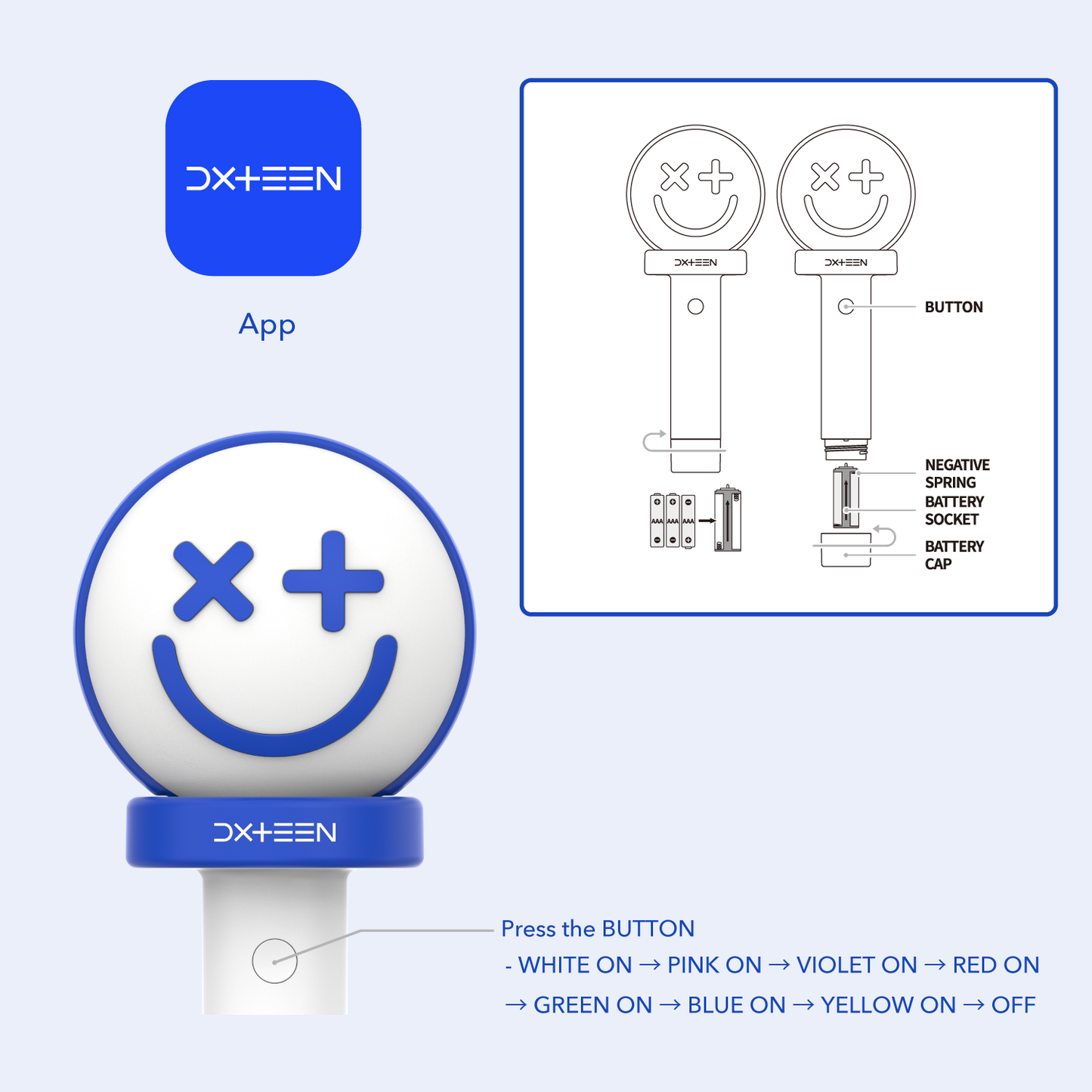 DXTEEN OFFICIAL LIGHT STICK