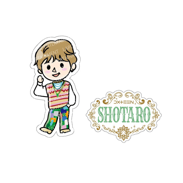 DXTEEN カプセルトイ ステッカー ランダムトレカ 田中笑太郎 ステッカーセット(田中笑太郎) – LAPONE STORE