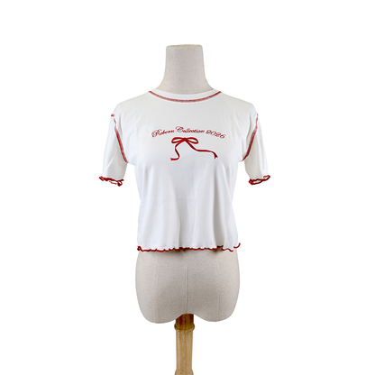 クロップドTシャツ
