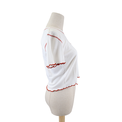 クロップドTシャツ