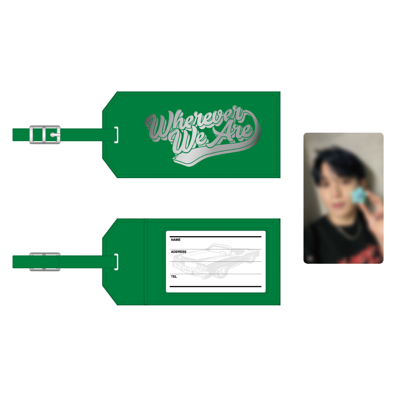 KCONサインMD JO1 與那城奨 LUGGAGE TAG (與那城奨) / JO1 WORLD TOUR JO1DER SHOW 2025 'WHEREVER