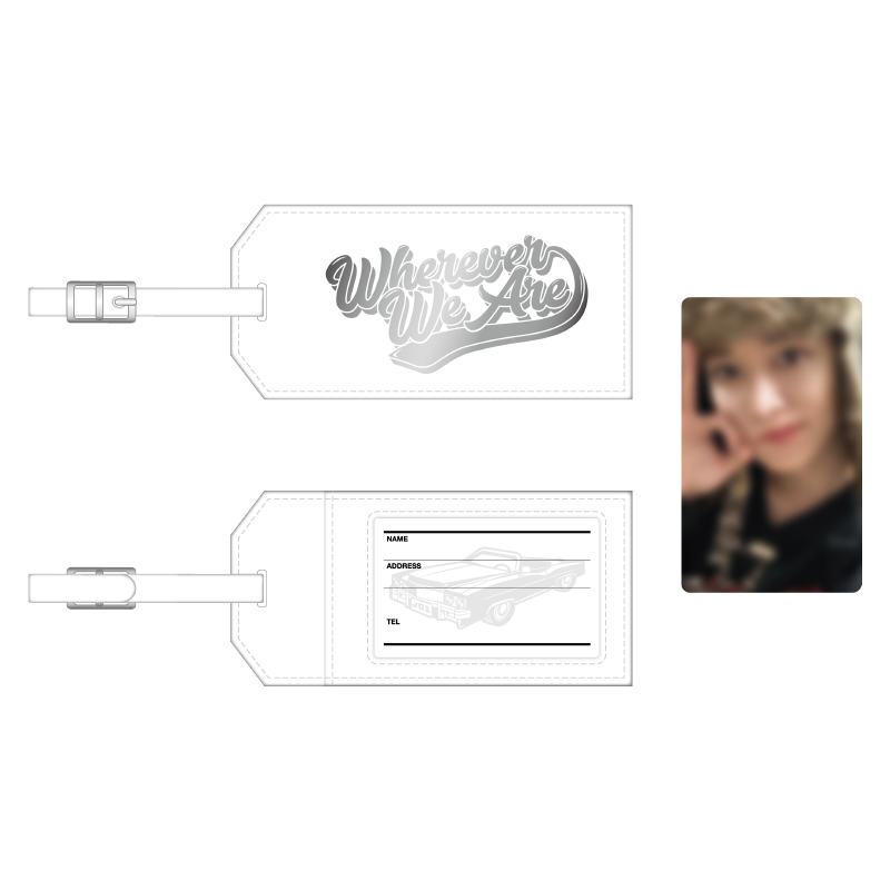 LUGGAGE TAG (白岩瑠姫) / JO1 WORLD TOUR JO1DER SHOW 2025 'WHEREVER LUGGAGE TAG (白岩瑠姫) / JO1 WORLD TOUR JO1DER SHOW 2025 'WHEREVER