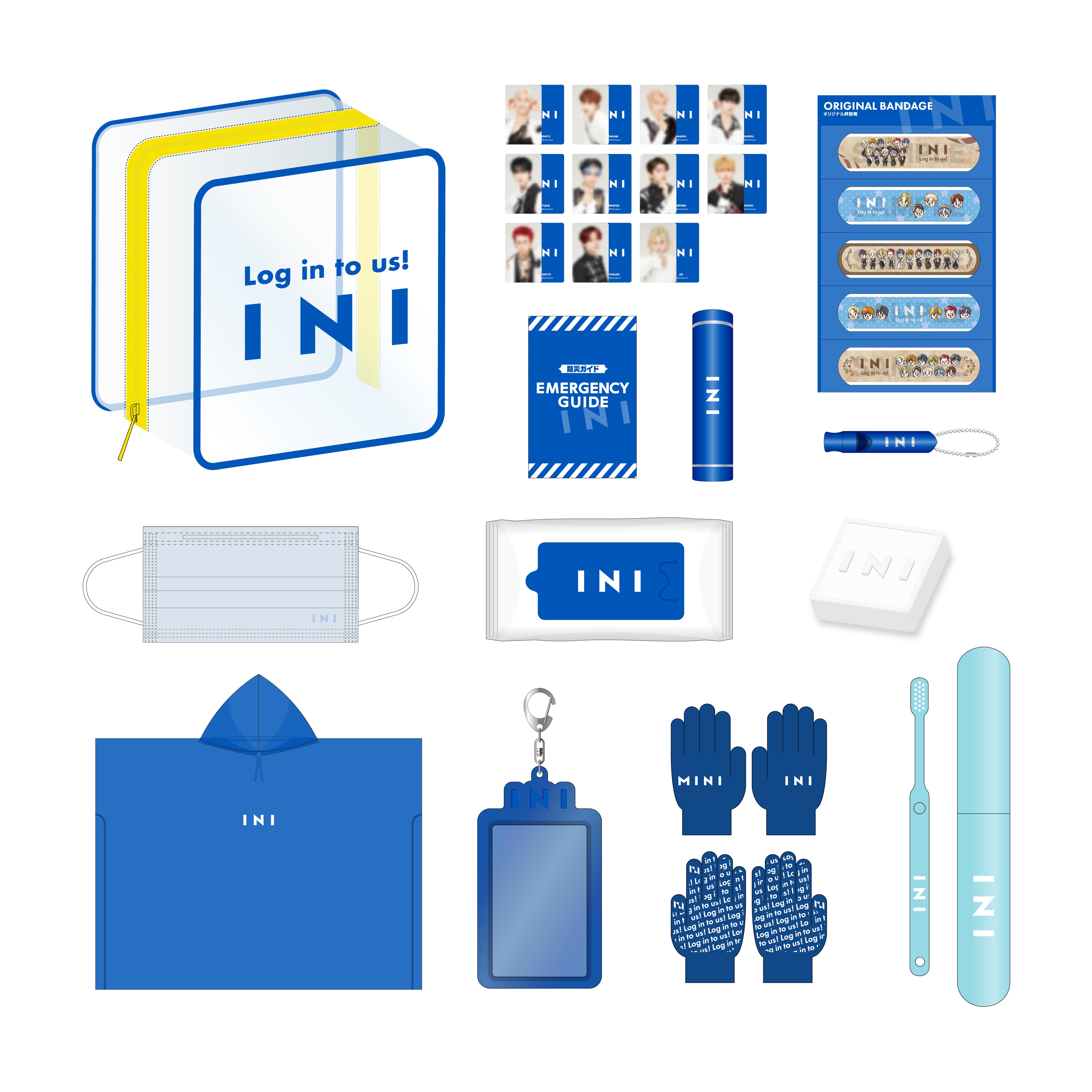 2024 INI FAN-CON TOUR [FLIP THE CIRCLE]』会場でのグッズ販売