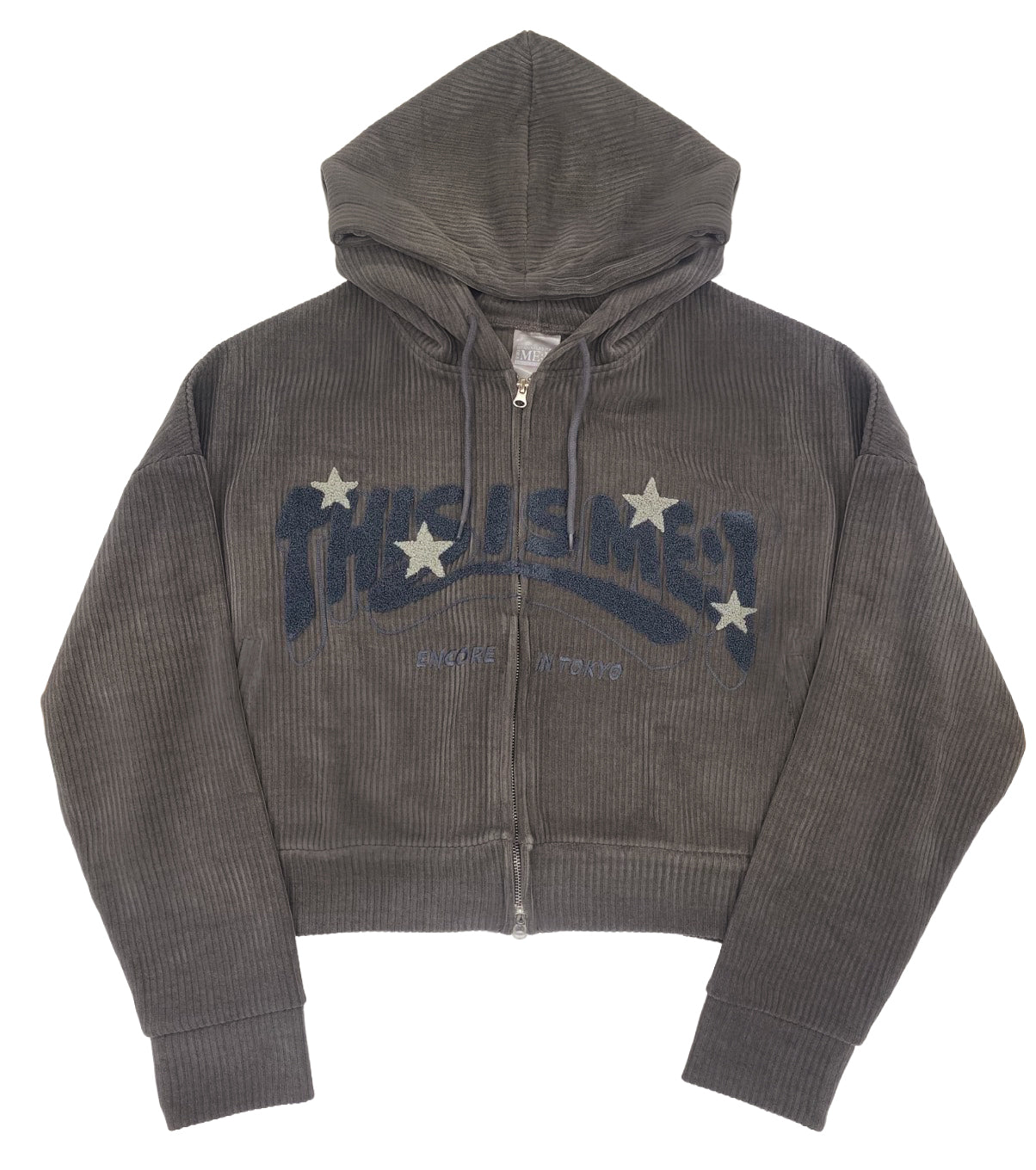 コーデュロイパーカー