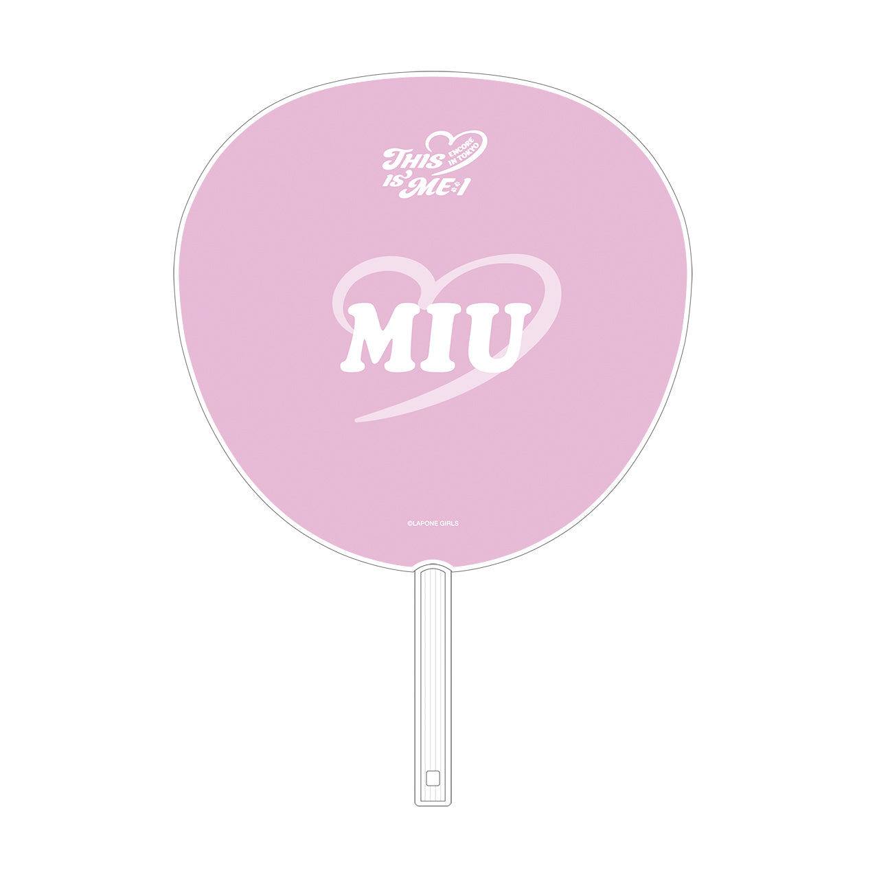 BIGうちわ (MIU) – LAPONE STORE
