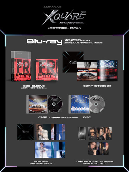 『2025 INI LIVE TOUR [XQUARE - MASTERPIECE] IN VANTELIN DOME NAGOYA』SPECIAL BOX【Blu-ray】